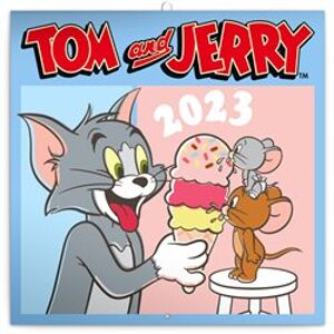 Poznámkový kalendář Tom a Jerry 2023