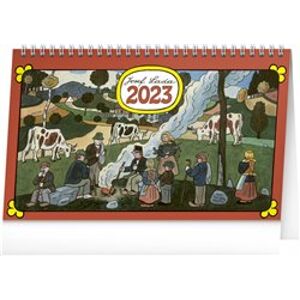 Stolní kalendář Josef Lada 2023