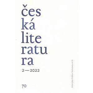 Česká literatura 2/2022