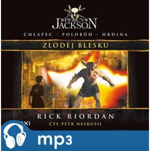 Percy Jackson - Zloděj blesku, mp3 - Rick Riordan