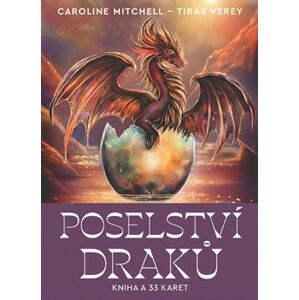 Poselství draků. Kniha a 33 karet - Caroline Mitchell