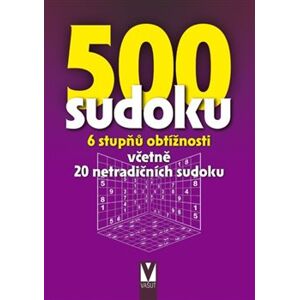 500 sudoku – fialová obálka