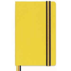K-Way zápisník Moleskine linkovaný žlutý L