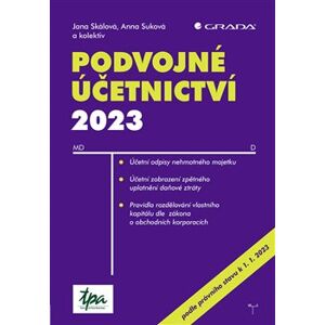 Podvojné účetnictví 2023 - Anna Suková, Jana Skálová