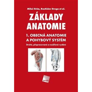 Základy anatomie 1.. Obecná anatomie a pohybový systém - Rastislav Druga, Miloš Grim
