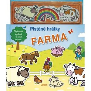 Farma – Plstěné hrátky. 28 plstěných samolepek a 5 scén ke hraní