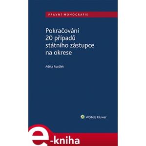 Pokračování 20 případů státního zástupce na okrese - Adéla Rosůlek e-kniha