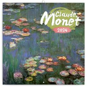 Poznámkový kalendář Claude Monet 2024