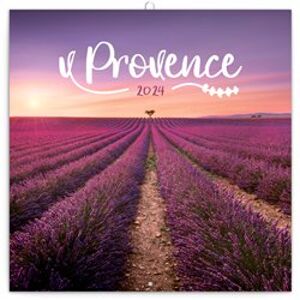 Poznámkový kalendář Provence 2024, voňavý