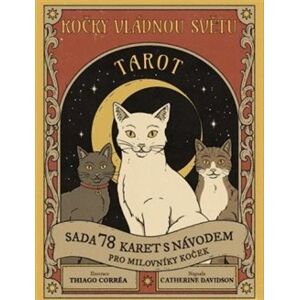 Kočky vládnou světu – Tarot. Sada 78 karet s návodem pro milovníky koček - Catherine Davidson