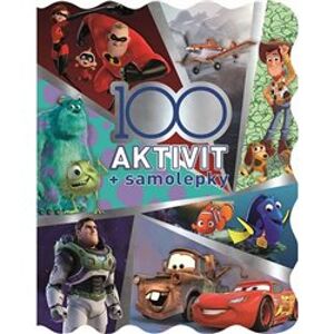 100 aktivit + samolepky Disney kluci