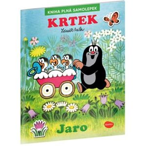 Krtek a jaro - Kniha plná samolepek - Zdeněk Miler