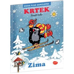 Krtek a zima - Kniha plná samolepek - Zdeněk Miler