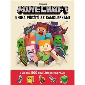Minecraft - Kniha přežití se samolepkami - kolektiv