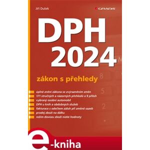 DPH 2024 - zákon s přehledy - Jiří Dušek e-kniha